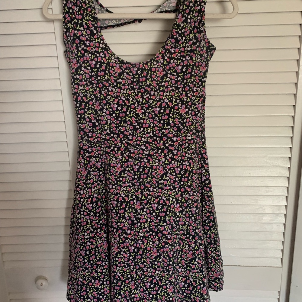 Floral skater dress